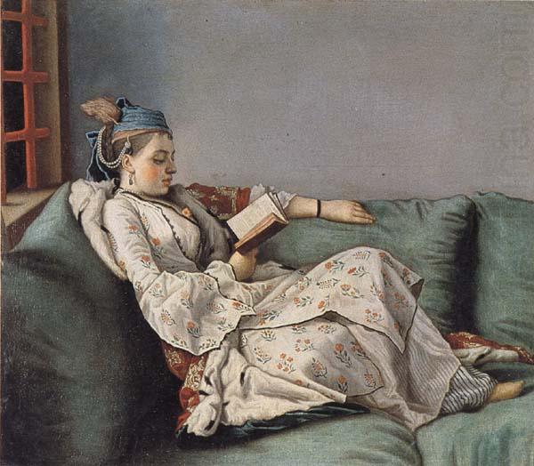 Jean-Etienne Liotard Morie-Adelaide of France Dressed in Turkish Costume china oil painting image